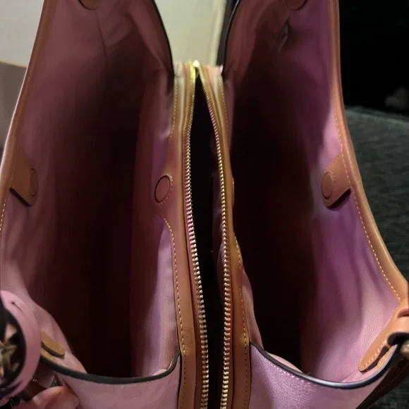 Coach powder Pink Signature Canvas “Erin” Shoulder Bag - Picture 2 of 3